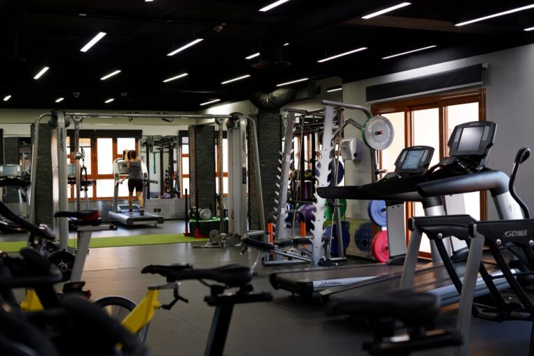 Gym facility inside albasateen village